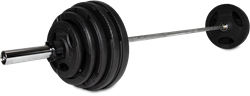 VirtuFit Olympische Gietijzeren Halterset - 170 kg