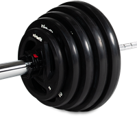 VirtuFit Olympische Rubberen Halterset - 170 kg-3