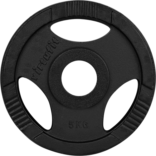 VirtuFit Olympische Gietijzeren Halterschijf - 5 kg-2