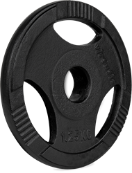 VirtuFit Olympische Gietijzeren Halterschijf - 1.25 kg