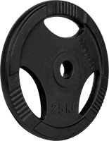 VirtuFit Olympische Gietijzeren Halterschijf - 25 kg