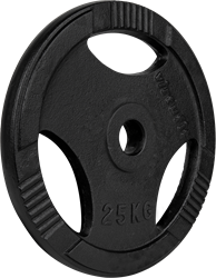 VirtuFit Olympische Gietijzeren Halterschijf - 25 kg