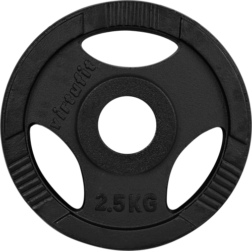 VirtuFit Olympische Gietijzeren Halterschijf - 2.5 kg-2