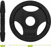 VirtuFit Olympische Gietijzeren Halterschijf - 2.5 kg-3