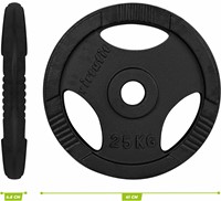 VirtuFit Olympische Gietijzeren Halterschijf - 25 kg-3