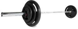 VirtuFit Olympische Gietijzeren Halterset - 90 kg