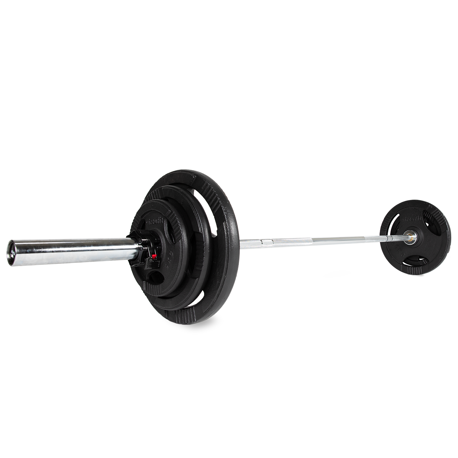 VirtuFit Olympische Gietijzeren Halterset - 90 kg