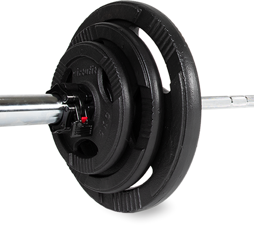 VirtuFit Olympische Gietijzeren Halterset - 90 kg-3