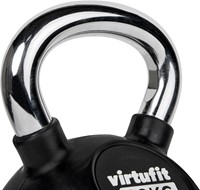 VirtuFit Kettlebell - Rubber/Chroom - 32 kg-3