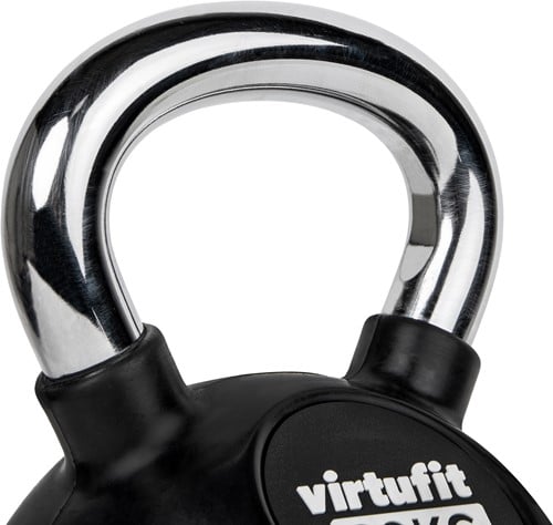 VirtuFit Kettlebell - Rubber/Chroom - 32 kg-3