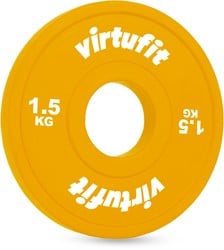 VirtuFit Olympische Fractional Plate - Halterschijf - Bumper Plate - 1.5 kg