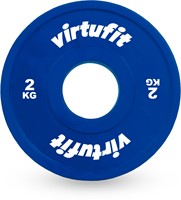 VirtuFit Olympische Fractional Plate - Halterschijf - Bumper Plate -  2 kg-2