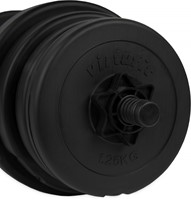 VirtuFit Verstelbare Dumbbellset - 2 in 1 Set - 30 kg - Vinyl-2