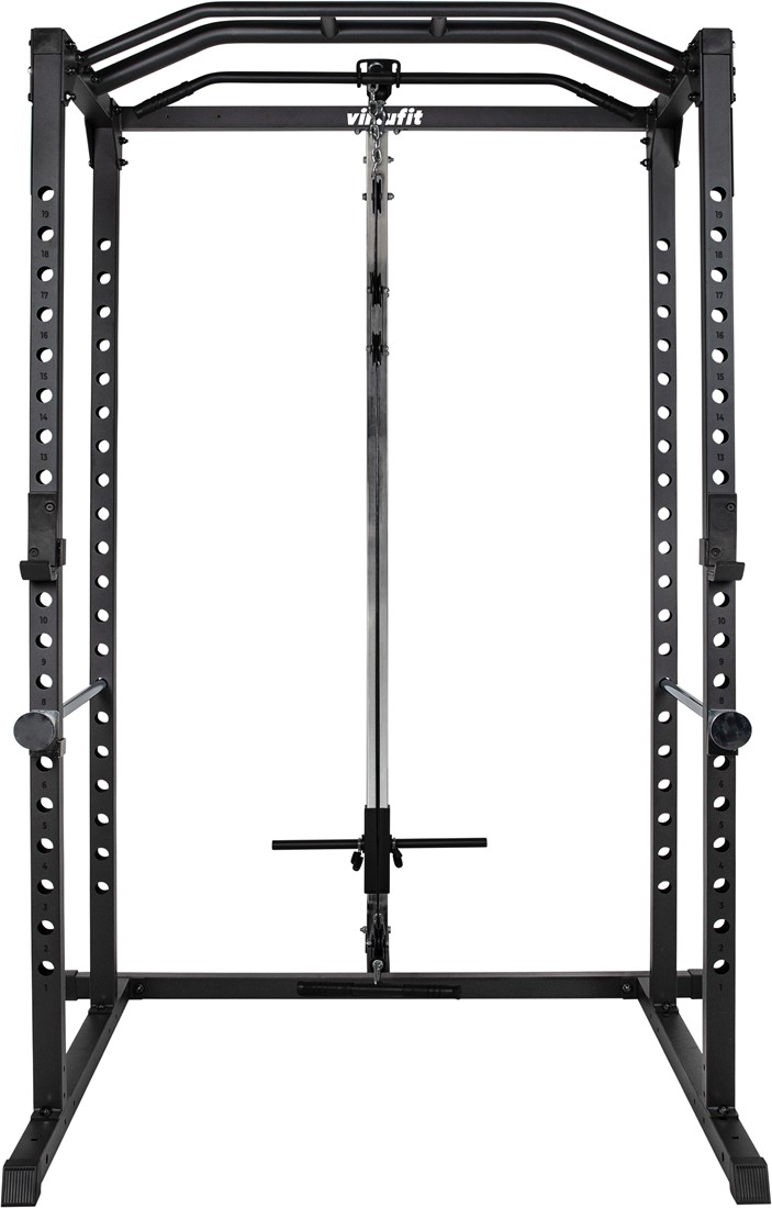 VirtuFit PR100 Power Rack met Lat Attachment - Squat Rack - Inclusief ...
