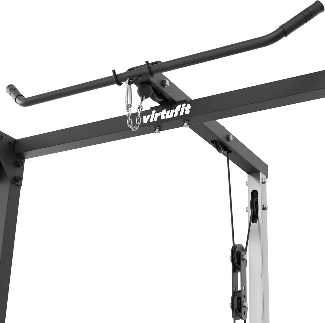 VirtuFit PR100 Power Rack met Lat Attachment - Squat Rack - Inclusief ...