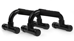 VirtuFit Opdruksteunen - Push Up bars - Zwart