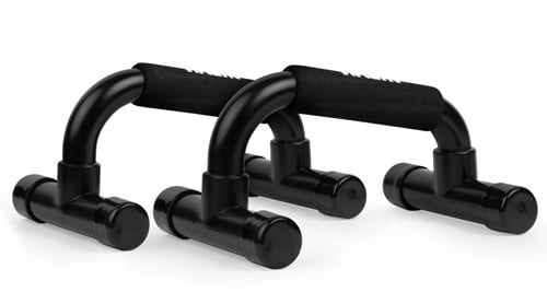VirtuFit Opdruksteunen - Push Up bars - Zwart