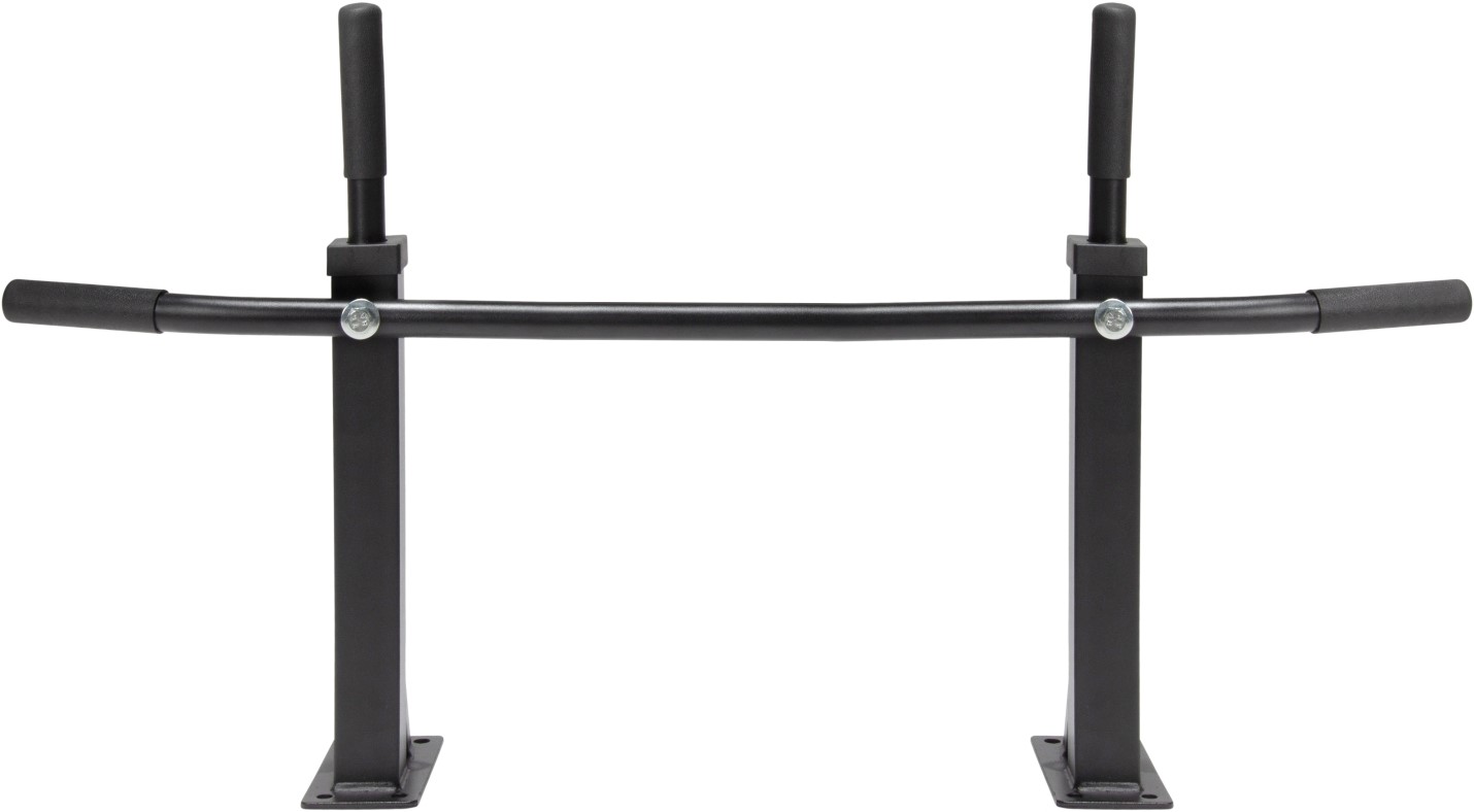 SELEWARE Wandgemonteerde optrekstang, heavy duty optrekstang voor de deur, multifunctionele home gym workout uitrusting met weerstandsband haken, ondersteunt tot 120 kg