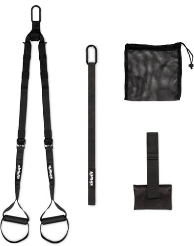 VirtuFit Suspension Trainer met Opbergtas - Zwart