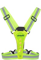 VirtuFit Reflecterend Veiligheidsvest met LED - Hardloopverlichting