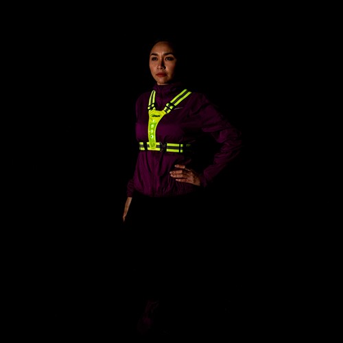VirtuFit Reflecterend Veiligheidsvest met LED - Hardloopverlichting-2