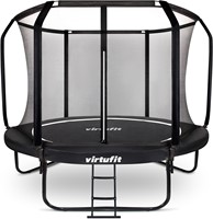 VirtuFit Premium Trampoline met Veiligheidsnet - Zwart - 366 cm-2