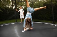 VirtuFit Premium Trampoline met Veiligheidsnet - Zwart - 305 cm-2