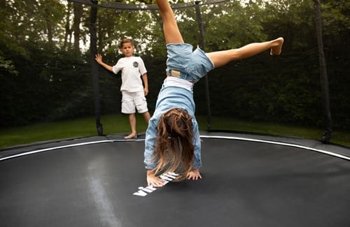 VirtuFit Premium Trampoline met Veiligheidsnet - Zwart - 305 cm-2