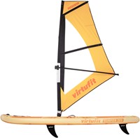 Virtufit Supboard Surfer 305 - Oranje - Inclusief Windzeil en accessoires-2