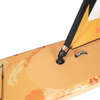Virtufit Supboard Surfer 305 - Oranje - Detail bevestigingspunt mast