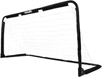 VirtuFit Inklapbaar Voetbaldoel -  Voetbalgoal - 90 x 60 cm (set van 2) - Zwart-2