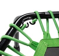 VirtuFit Fitness Trampoline Pro met Handvat - Zwart - 127 cm-3