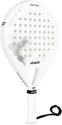 VirtuFit Control Padel Racket - Wit - Zwart