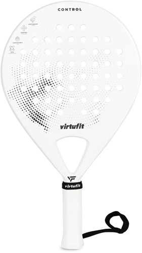 VirtuFit Control Padel Racket - Wit - Zwart-2