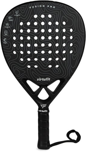 VirtuFit Fusion Padel Set - Zwart - Silver-3