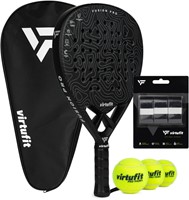 VirtuFit Fusion Padel Set - Zwart - Silver