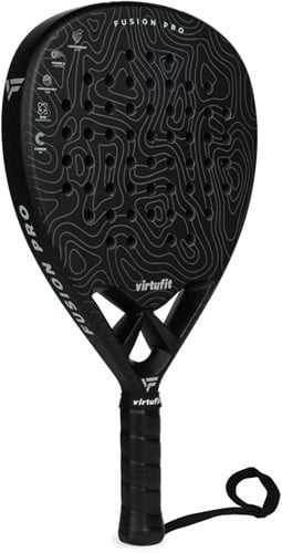 VirtuFit Fusion Padel Set - Zwart - Silver-2