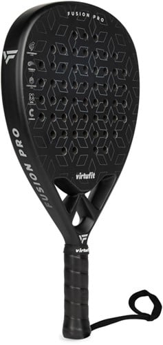 VirtuFit Fusion Pro Padel Racket - Zwart - Silver