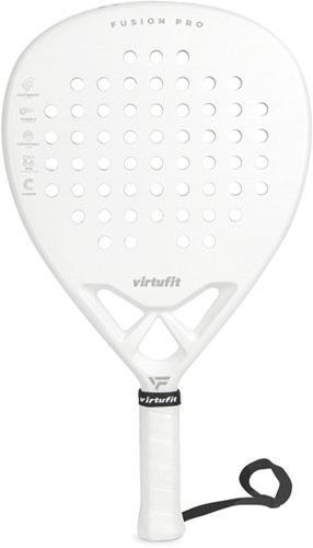 VirtuFit Fusion Pro Padel Racket - Wit - Silver-2