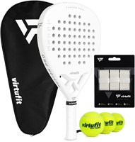VirtuFit Wall Ball Set Pro - Set Di 3 Palline Mediche Da Parete: 2 Kg, 4 Kg E 6 Kg, Rivestimento In Similpelle Kevlar