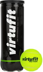 VirtuFit Pro Padel Ballen - Set / 3 ballen