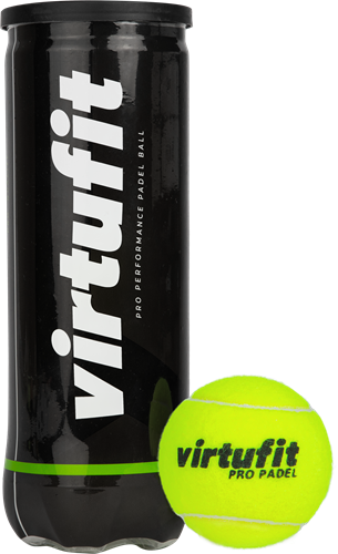 VirtuFit Pro Padel Ballen - Set / 3 ballen