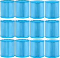VirtuFit Voordeelbox Anti Bacteriële Cartridge Filterpomp Type H 12x