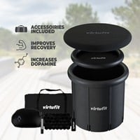 VirtuFit IJsbad XXL - 375 Liter - Antraciet - Inclusief accessoires-2