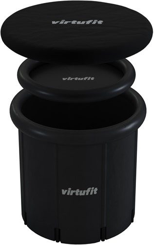VirtuFit IJsbad XXL - 375 Liter - Antraciet - Inclusief accessoires - Tweedekans-2