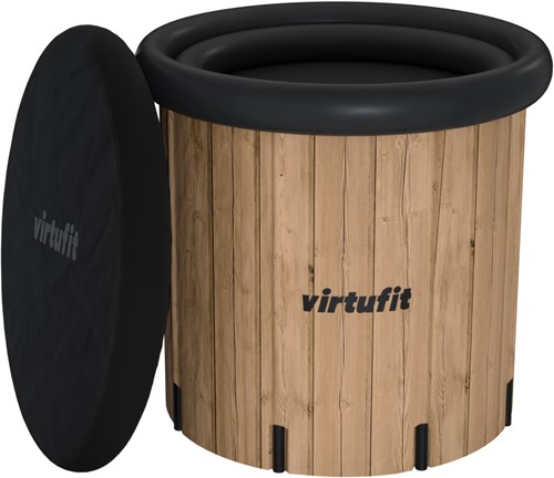 VirtuFit IJsbad XXL - 375 Liter - Wood Look - Inclusief accessoires - Tweedekans-3