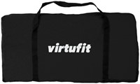 Zwarte draagtas met VirtuFit logo voor het eenvoudig opbergen en vervoeren van het ijsbad
