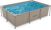 VirtuFit Rechthoekig Zwembad - 260 x 180 x 66 cm - Beige