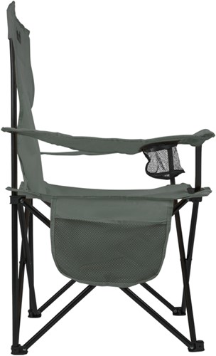 Campingstoel zijaanzicht