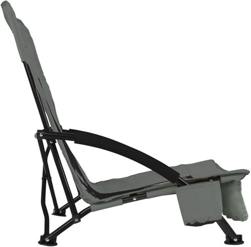 VirtuFit Opvouwbare Strandstoel - Grijs-3
